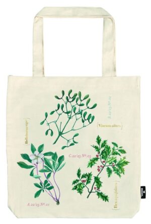 BOLSA DE TELA DE LA COMPRA HERBARIUM