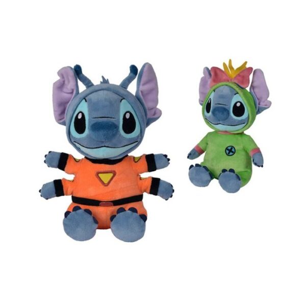 Stitch – Peluche Stitch Disfraz Espacio O Scrump 25 Cm, 2 Su
