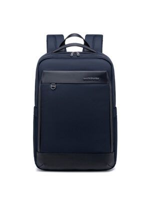 MOCHILA BUSINESS NYLON MULTIAGARRE AZUL