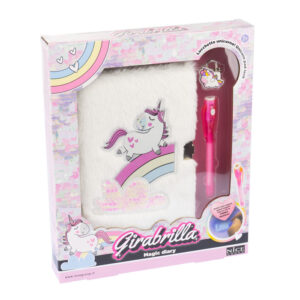 DIARIO MAGICO UNICORNIO PELUCHE CON CANDADO