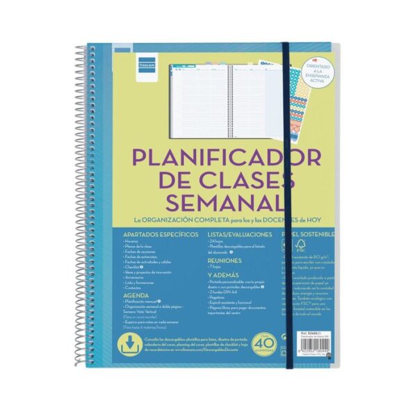 DOCENTE PLANIFICADOR CLASES 230X310 SV NO CADUCABLE
