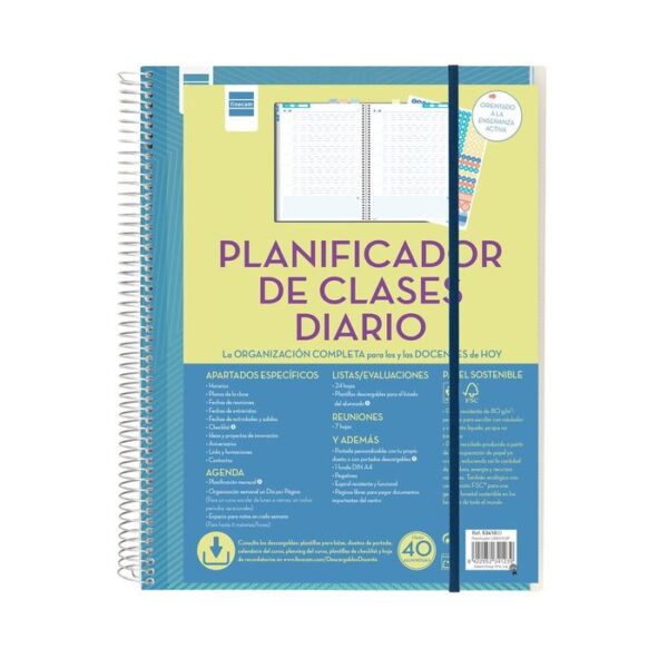 DOCENTE PLANIFICADOR CLASES 230X310 DP NO CADUCABLE