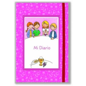 MI DIARIO COMUNION ROSA