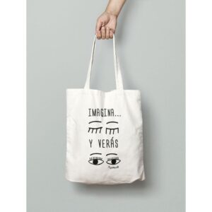 BOLSA DE TELA IMAGINA Y VERAS