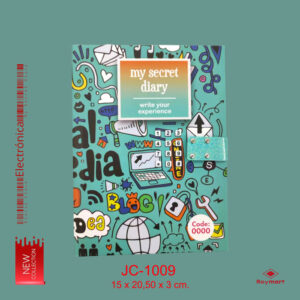 DIARIO CON CLAVE WRITE YOUR EXPERIENCE