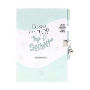 DIARIO CON BOLI COSAS MUY TOP TOP SECRET MINT