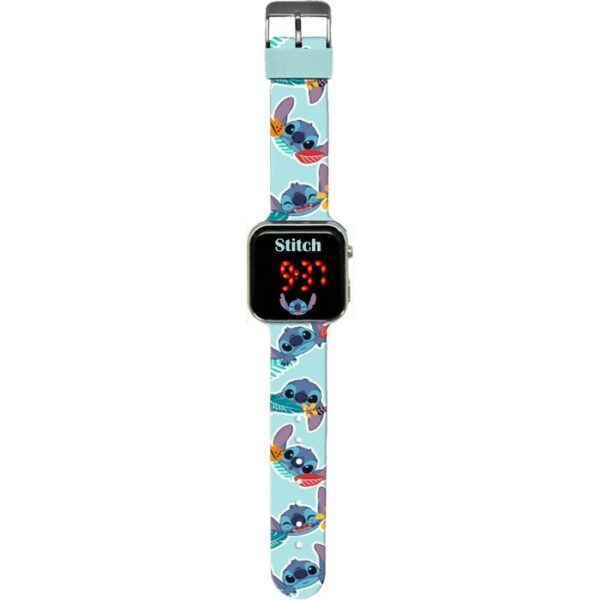 RELOJ LED STITCH