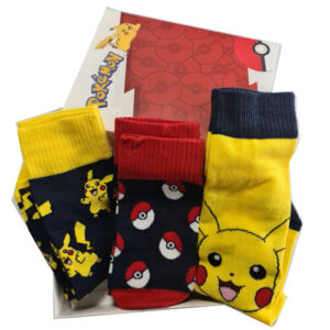 PACK 3 CALCETINES ADULTO POKEMON