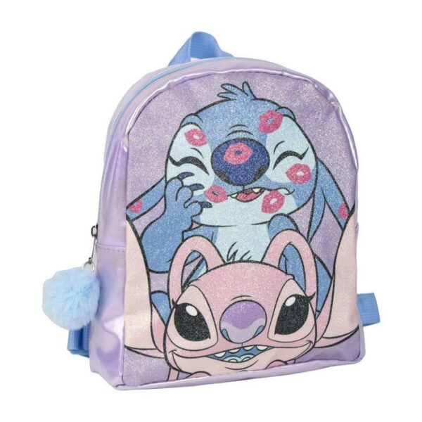 Stitch – Mochila Casual Fantasia Glitter + Iridiscente Stitc