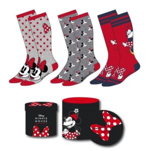 PACK CALCETINES 3P MINNIE CAJA REGALO ADULTO T,36-43