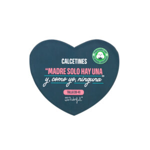 CALCETINES T 35-38: MADRE SOLO HAY UNA Y, COMO YO, NINGUNA