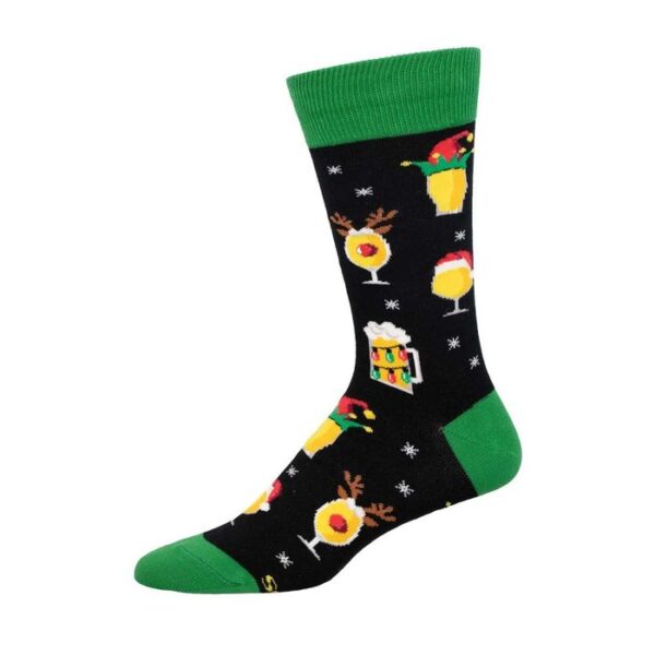 CALCETINES DE ALGODON MEDIA CAÑA 40-46 BEER FEST BLACK