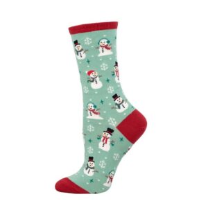 CALCETINES DE ALGODON MEDIA CAÑA 36-41 WINTER SNOWMAN