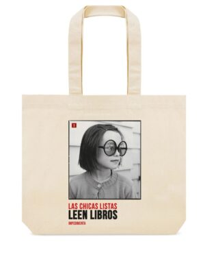 BOLSA DE TELA LAS CHICAS LISTAS LEEN LIBROS
