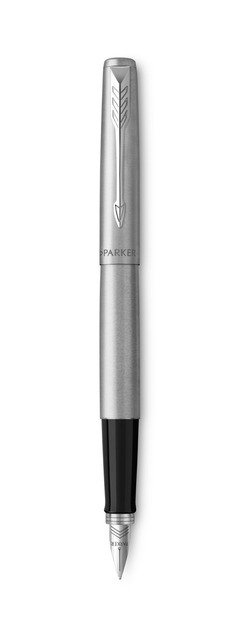 PLUMA PARKER JOTTER FOUNTAIN PEN STAINLESS STEEL CT