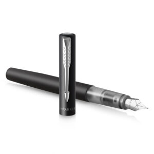 PLUMA PARKER VECTOR XL M NEGRO METALICO