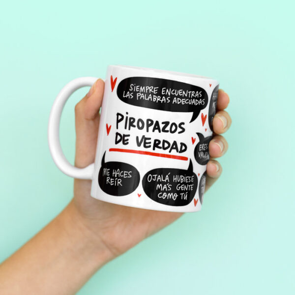 TAZA PIROPAZOS DE VERDAD PEDRITA PARKER