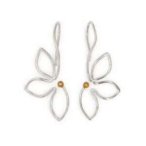 PENDIENTES DE PLATA FLORECER