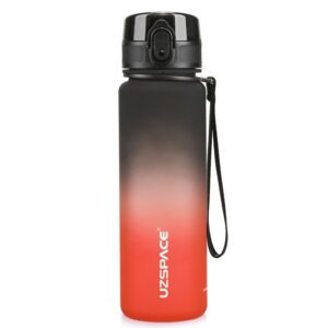 BOTELLIN TRITAN COLORFUL TWO COLOR NEGRO - ROJO 500ML