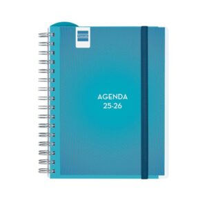 AGENDA MAGISTRAL PERSONALIZABLE CUARTO SVH 25-26 AZUL