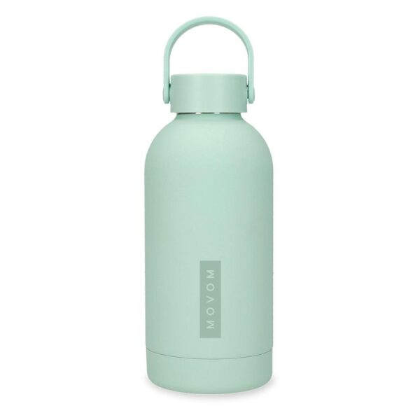 BOTELLA TERMICA ACERO 350ML MOVOM ALWAYS ON THE MOVE MENTA