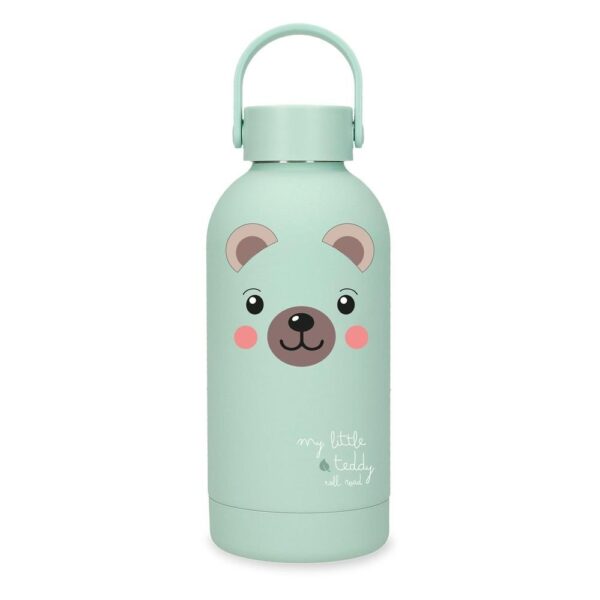BOTELLA TERMICA ACERO 350ML MOVOM ENJOY BEAR MENTA