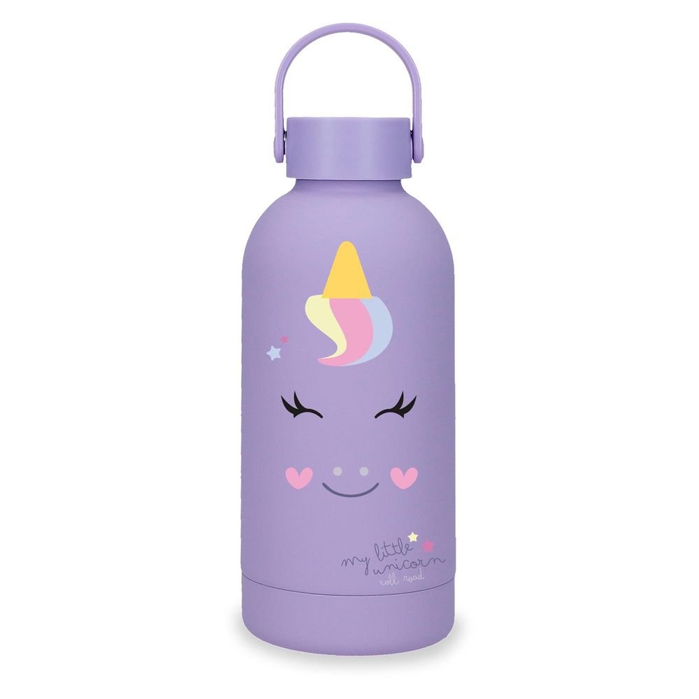 BOTELLA TERMICA ACERO 350ML MOVOM ENJOY UNICORN LILA