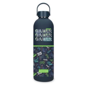 BOTELLA TERMICA ACERO 750ML MOVOM ENJOY GAMER MARINO