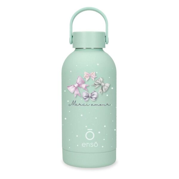 BOTELLA TERMICA ACERO 350ML ENSO MAGICAL AMOUR MENTA