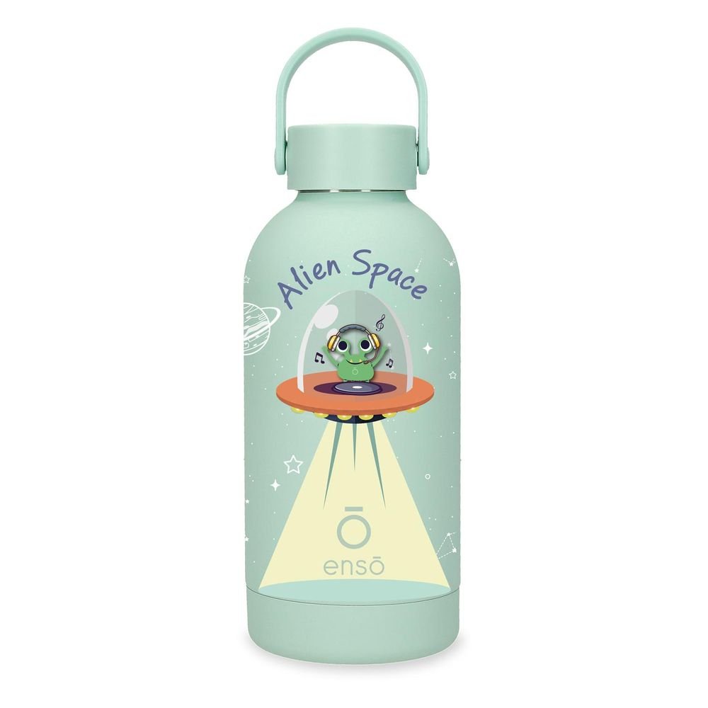BOTELLA TERMICA ACERO 350ML ENSO MAGICAL SPACE MENTA