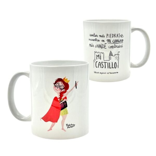 TAZA PEDRITA PARKER REINA PECAS CASTILLO