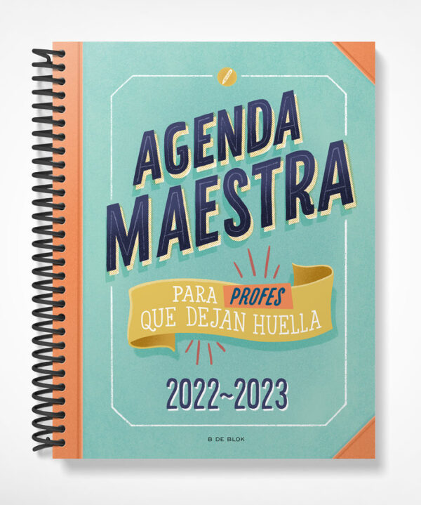 AGENDA MAESTRA PARA PROFES QUE DEJAN HUELLA