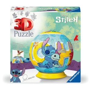 PUZZLE 3D BALL 72 PIEZAS DISNEY STITCH