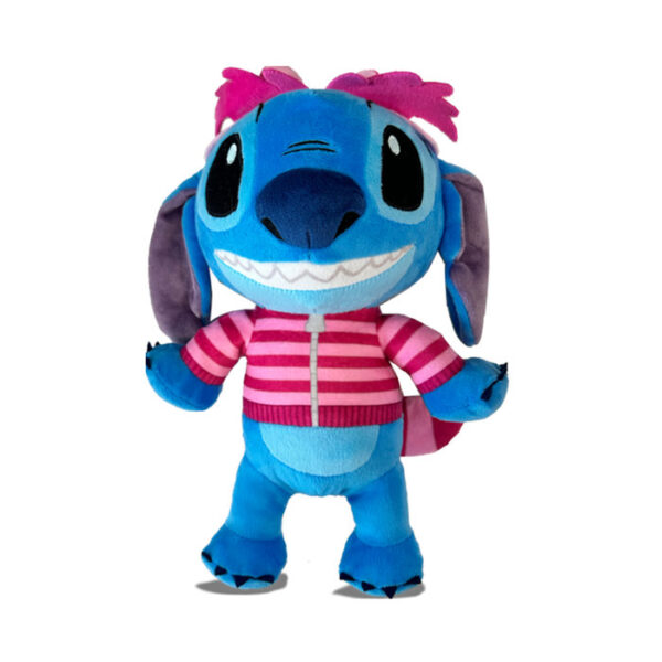 PELUCHE STITCH DISFRAZADO DEL GATO CHESHIRE 25CM