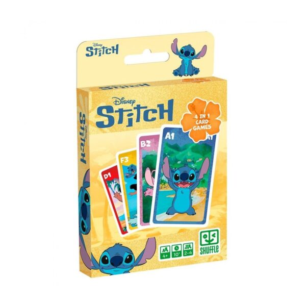 Stitch – Baraja De Cartas Infantil Shuffle Stitch