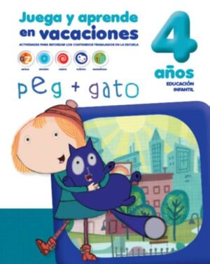 CUADERNOS DE VACACIONES 4 AÑOS PEG Y GATO