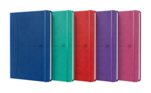 LIBRETA COSIDA OXFORD SIGNATURE A5 80H OP LISO TE VIVOS