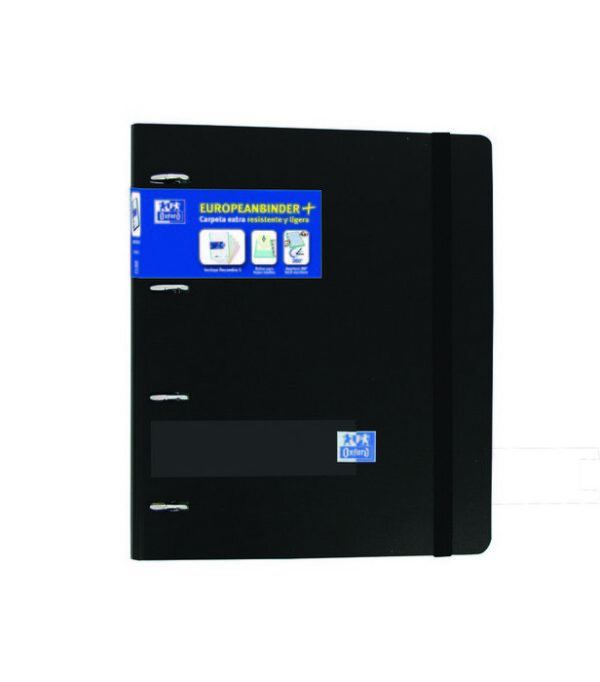 CARPEBLOC POLYFOAM A4+ CON RECAMBIO 100H CUADRO 5X5 NEGRO