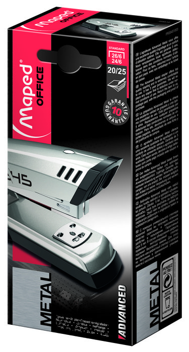 Grapadora Advanced Plata Hs 24-26/6 Caja