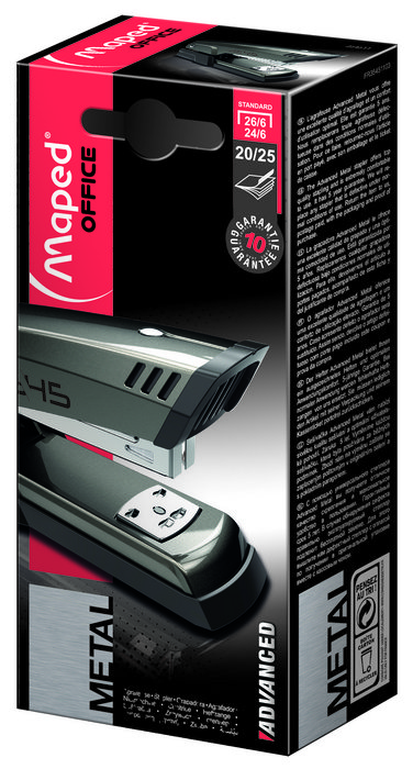 Grapadora Advanced Taupe Hs 24-26/6 Caja