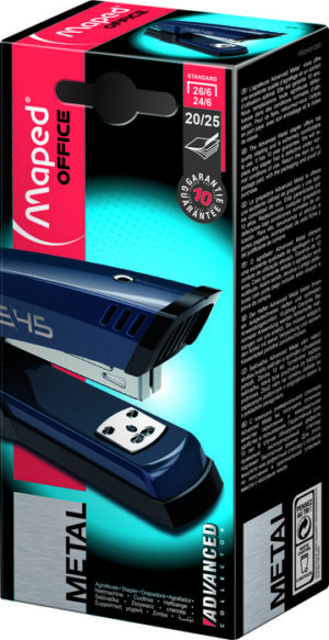 Grapadora Advanced Azul Hs 24-26/6 Caja