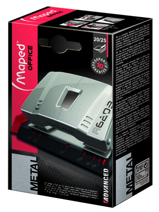 Taladro Maped Advanced Plata 20/25H 2O Caja