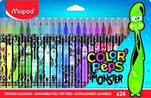 Rotulador Maped Monster 24 Colores Surtidos