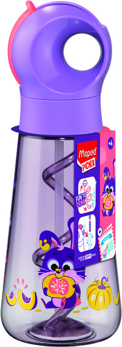 Botella Infantil Miniz Plastico Ecozen 500Ml Conejo