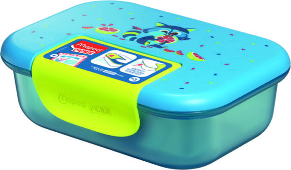 Tupper Infantil Miniz Contenedor Ecozen 900Ml Mapache