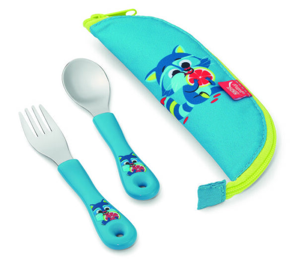 Sets 2 Cubiertos Miniz Mapache