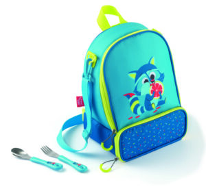Mochila Infantil Miniz Bolsa De Comida Aislada Mapache