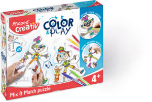 Juego Maped Color & Play Puzzle Mix & Match