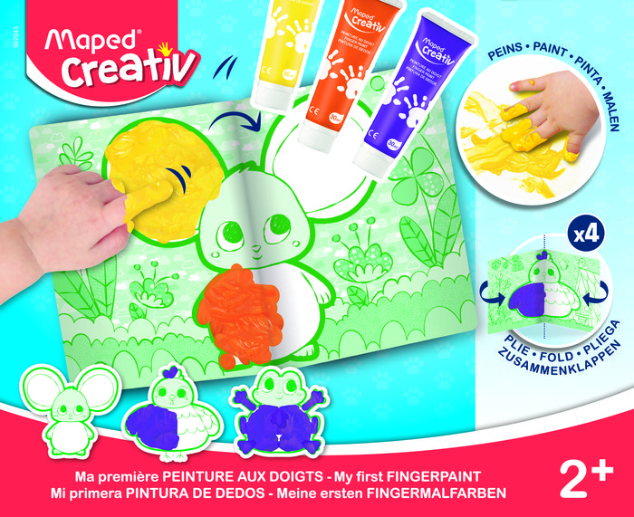 Set Creativ Early Age Pintura De Dedos