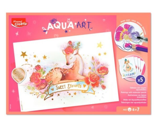 Maxi Set Maped Creative Aqua Art